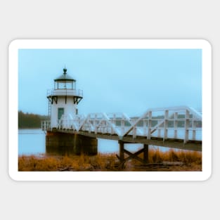 Doubling Point Lighthouse Maine Sticker